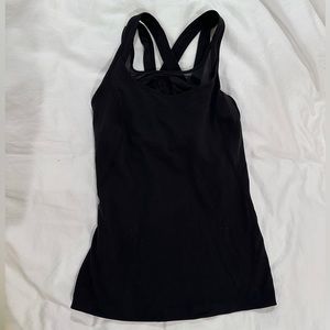 Lululemon Black Workout Tank Top